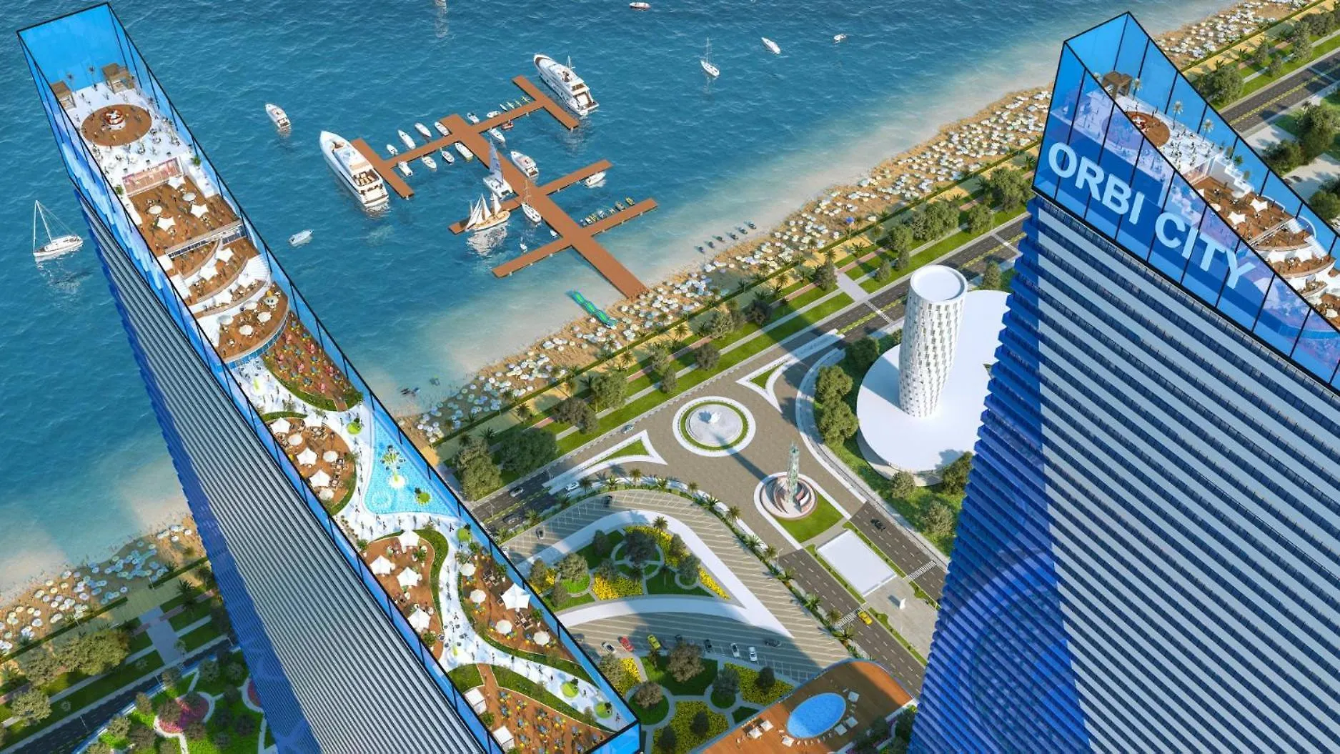 Orbi City Aparthotel In Batumi With Sea View